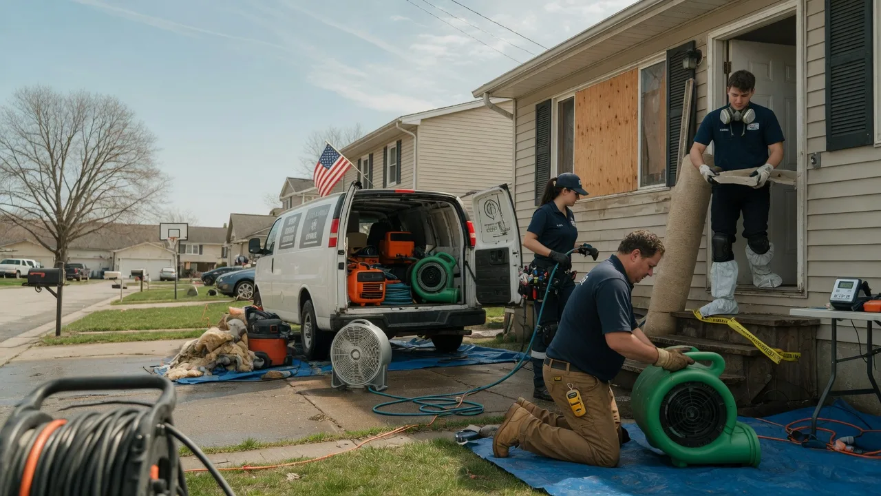 Water Damage Restoration in Hardin, MT near me